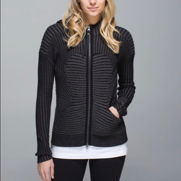lululemon athletica Sweaters - Lululemon Embrace Knit Zip Sweater
